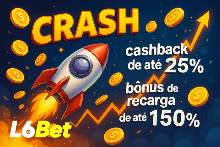 Crash L6BET — Ganhos Rápidos e Explosivos